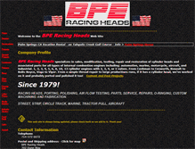 Tablet Screenshot of bpeheads.com